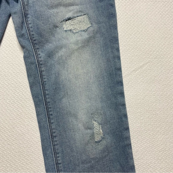 White House Black Market Jeans Crop Distressed Women's Size 0 - Picture 4 of 16